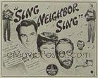 SING NEIGHBOR SING 1/2sh