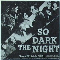 SO DARK THE NIGHT 6sh