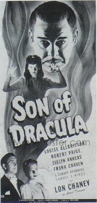 SON OF DRACULA ('43) 3sh