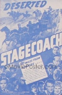 STAGECOACH ('39) 40x60