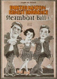 STEAMBOAT BILL JR 1sh