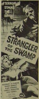 STRANGLER OF THE SWAMP insert