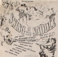 SWING IN THE SADDLE 6sh