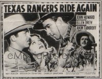 TEXAS RANGERS RIDE AGAIN styleA 1/2sh