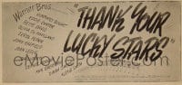 THANK YOUR LUCKY STARS 24sh