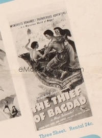 THIEF OF BAGDAD ('40) 3sh