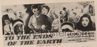 TO THE ENDS OF THE EARTH 24sh