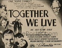 TOGETHER WE LIVE 1/2sh