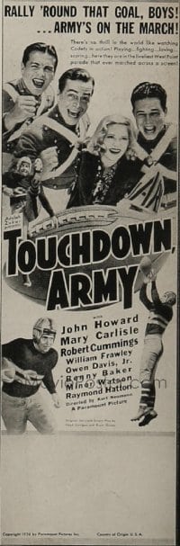 TOUCHDOWN ARMY herald