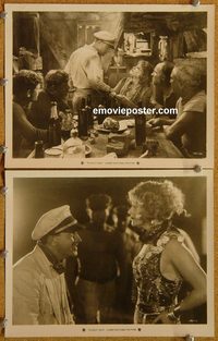 6309 SCARLET SEAS 2 vintage 8x10 stills '28 Richard Barthelmess