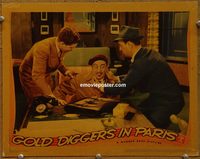 2369 GOLD DIGGERS IN PARIS lobby card '38 Rudy Vallee