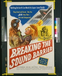 BREAKING THE SOUND BARRIER 1sh '52