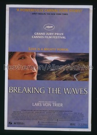 BREAKING THE WAVES 1sh '96