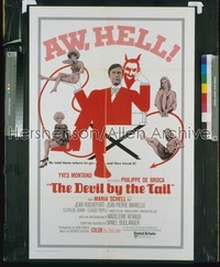 DEVIL BY THE TAIL 1sh '69