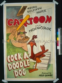 COCK-A-DOODLE DOG 1sh '51