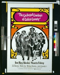 COCKEYED COWBOYS OF CALICO COUNTY 1sh '70