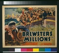 BREWSTER'S MILLIONS ('35) LC '35