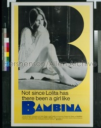 BAMBINA 1sh '74