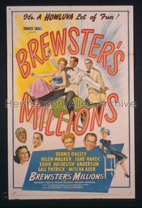 BREWSTER'S MILLIONS ('45) 1sh '45