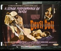 DEVIL DOLL ('64) British quad '64