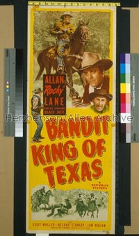 BANDIT KING OF TEXAS insert '49