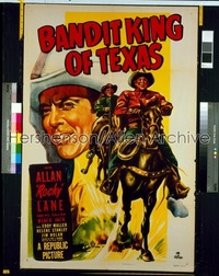 BANDIT KING OF TEXAS 1sh '49