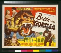 BRIDE OF THE GORILLA LC '51