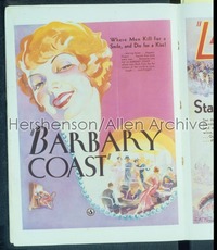 BARBARY COAST campaign book '35