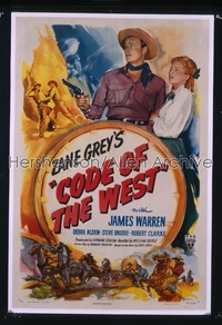 CODE OF THE WEST ('47) 1sh '47