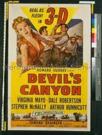 DEVIL'S CANYON ('53) 1sh '53