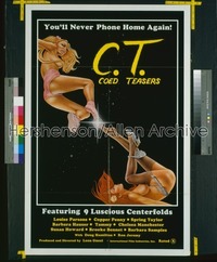 C.T. COED TEASERS 1sh '83