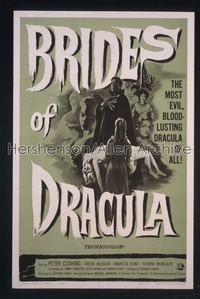 BRIDES OF DRACULA 1sh '60