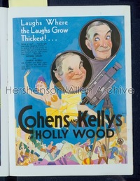 COHENS & KELLYS IN HOLLYWOOD campaign book '32