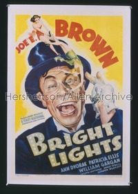 BRIGHT LIGHTS ('35) 1sh '35