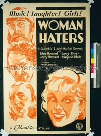 WOMAN HATERS 1sh '34