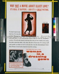 WOMAN IN A DRESSING GOWN 1sh '57