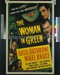 WOMAN IN GREEN 1sh '45