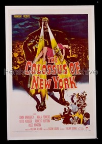 COLOSSUS OF NEW YORK 1sh '58