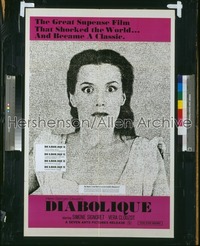 DIABOLIQUE ('55) 1sh R70s