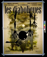 DIABOLIQUE style B French 1p '55