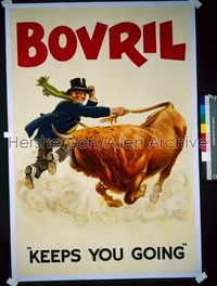 BOVRIL advertising poster '20s