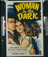 WOMAN IN THE DARK ('51) 1sh '51