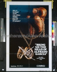 BRING ME THE HEAD OF ALFREDO GARCIA 1sh '74