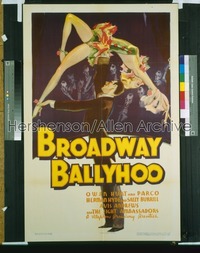 BROADWAY BALLYHOO 1sh '35