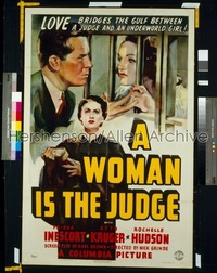 WOMAN IS THE JUDGE 1sh '39