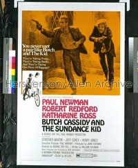 BUTCH CASSIDY & THE SUNDANCE KID 1sh '69