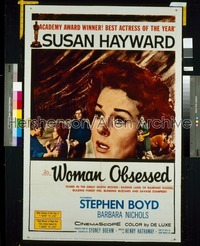 WOMAN OBSESSED 1sh '59