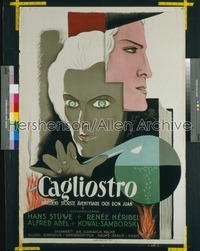 CAGLIOSTRO ('29) Swedish '29