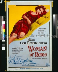 WOMAN OF ROME 1sh '54