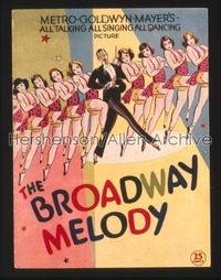 BROADWAY MELODY screening program '29